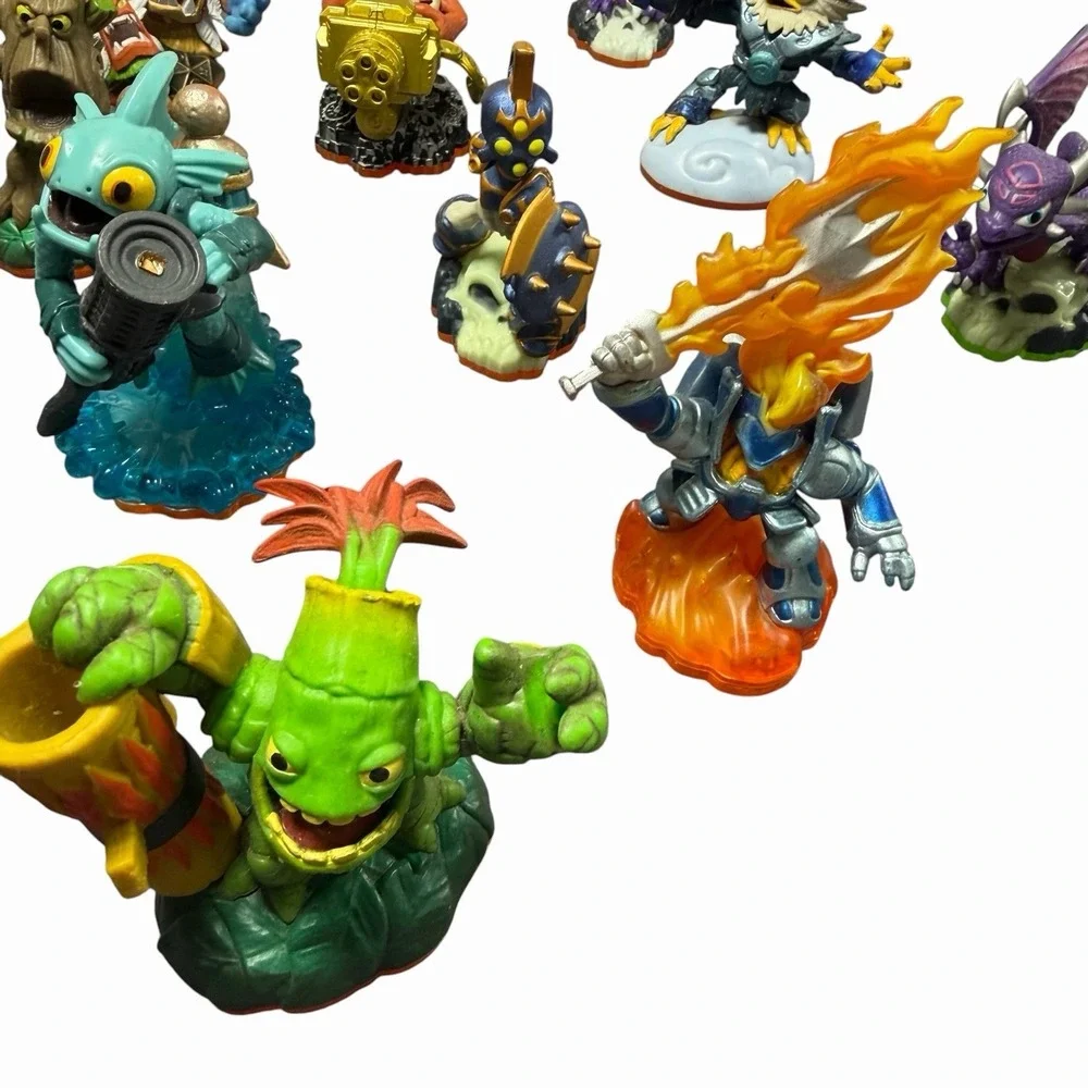Lot of 10 Activision (Skylanders: Giants, 2012) Orange‎ Base Figures
